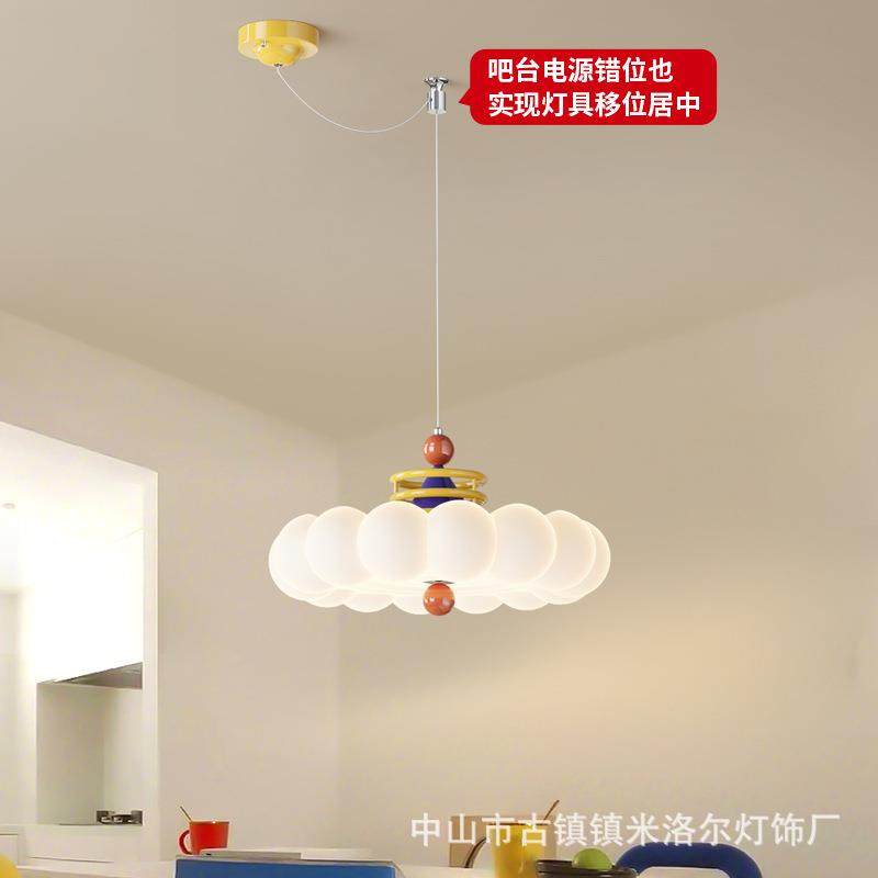 设计师奶油风餐厅吊灯全光谱护眼现代简约餐桌饭厅吧台氛围感吊灯,鲜花速递/花卉仿真/绿植园艺,割草机/草坪机,淘宝优惠券,粉丝福利购,淘宝优惠卷