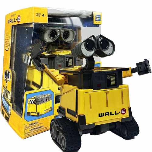 机器人总动员 瓦力WALL-E 伊娃EVE 变形关节可动模型摆件