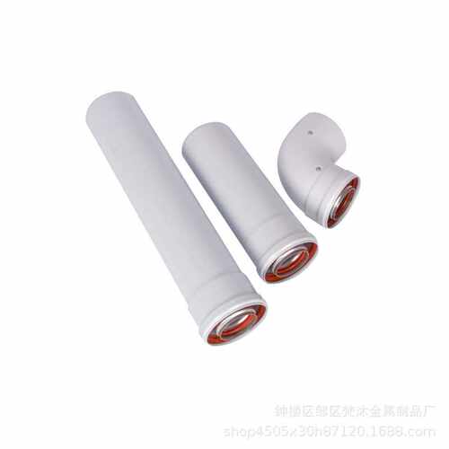 销售 100*60双层铝制烟管冷凝铝制壁挂炉铝合金排烟道