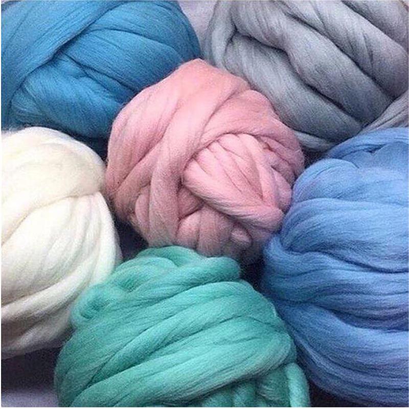 西班牙短纤羊毛 彩色羊毛条戳戳乐羊毛毡 搓搓乐130色