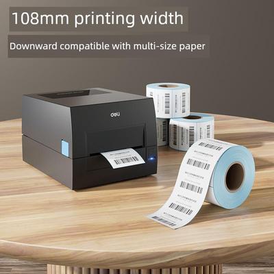 Deli色带打印机Ge550/Ge550W/Ge500/Ge500Tw/Ge540热转印标签机