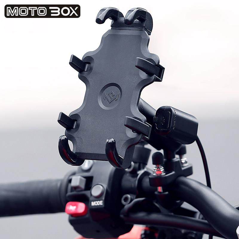 摩托车改装手机支架可USB充电TR金吉拉拿破仑春风450clc黑旗500,自行车/骑行装备/零配件,自行车手机架,淘宝优惠券,粉丝福利购,淘宝优惠卷