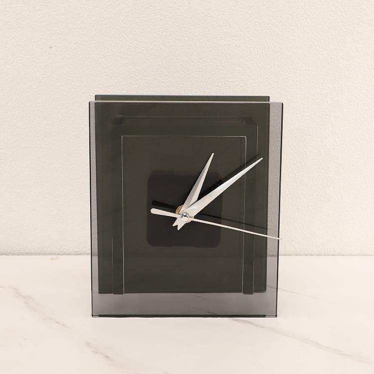 现代轻奢水晶时钟摆件样板房展厅家居客厅电视柜桌面座钟软装饰品,家居饰品,装饰摆件,淘宝优惠券,粉丝福利购,淘宝优惠卷