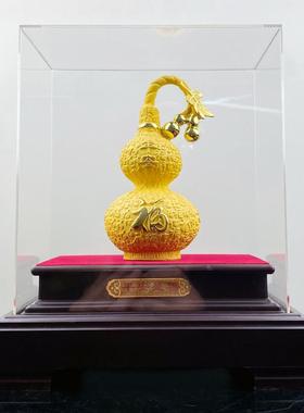 采购产品葫芦饰品，丝绒沙金，安全是一个幸运的葫芦，福禄饰品，