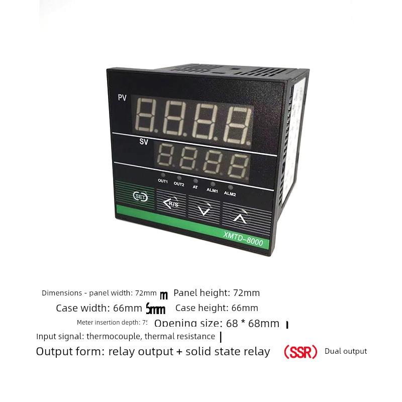 电子数显智能温控器Xmtd8000全输入温控器Rs485 Modbus温度计