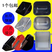 母猪料槽 加厚母猪食槽三爪钢板产床食槽猪定位栏限位栏 猪槽食槽