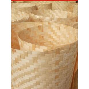 装修吊顶竹席子墙面装修竹席定制工地草席竹编装饰材料农家乐