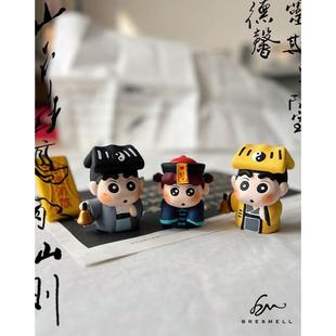 饰可爱小新道士僵尸宝宝创意 中控台汽车摆件装