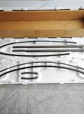 适用迷你miniF55F56F57one车窗饰条玻璃装饰条挡水条车门亮条压条