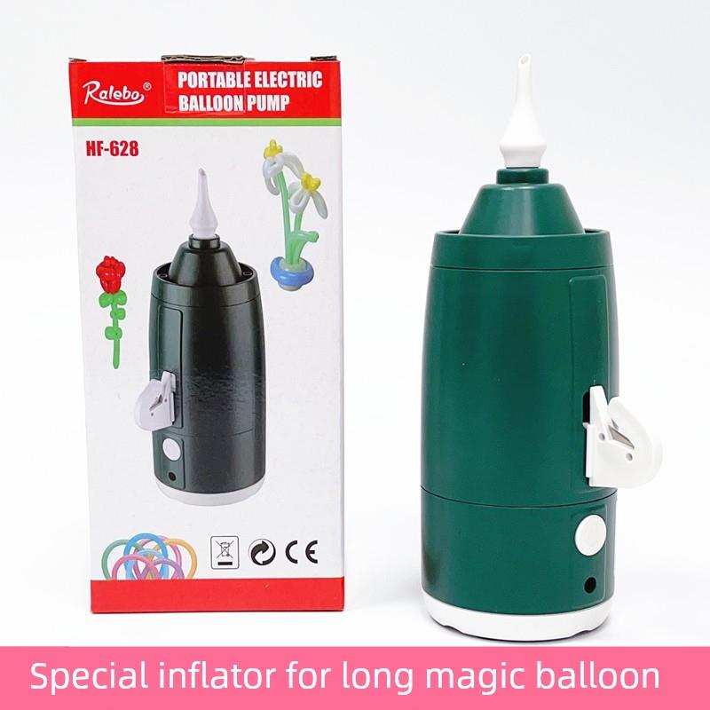260长条气球充气机魔术气球电动打气筒 街卖工具便携式充电机器