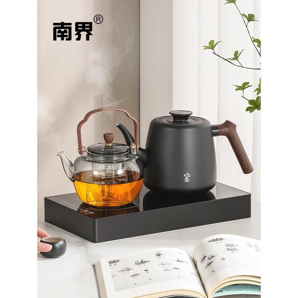 茗展全自动供水电茶炉嵌入式茶桌恒温一体水壶专用泡茶机