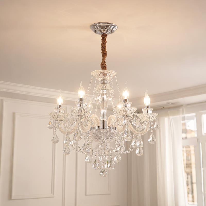 【华光盛世】轻奢客厅水晶吊灯法式别墅高级感卧室艺术蜡烛灯casa