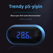 吉印温度计Led数显鱼缸高精度电子测水温计水族箱温度表器显示屏