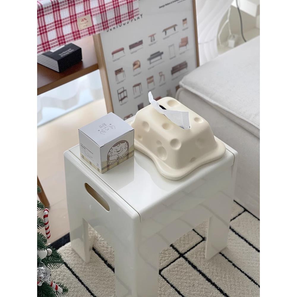 北欧收纳凳客厅家用换鞋凳多功能储物凳创意入户极窄换鞋凳