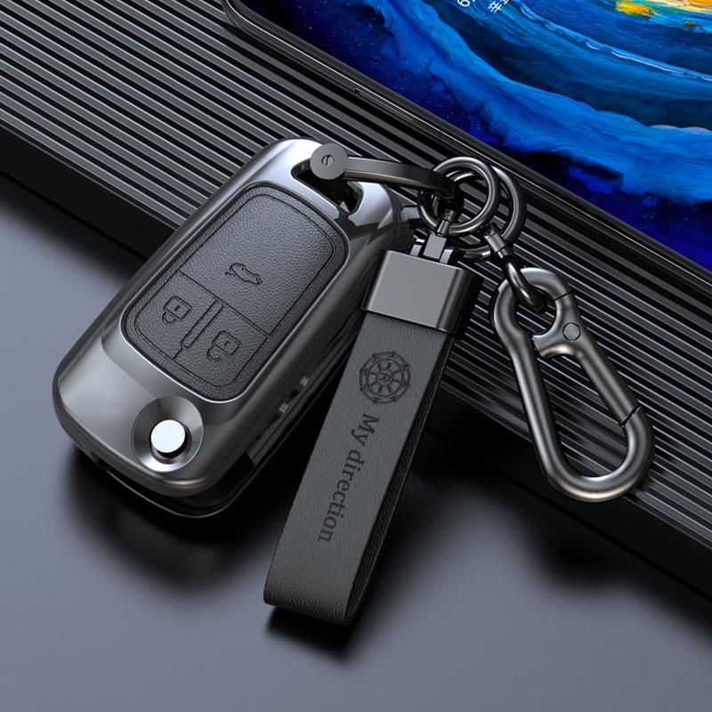 适用雪佛兰21款科鲁泽钥匙套迈锐宝xl科沃兹探界者科鲁兹汽车包壳