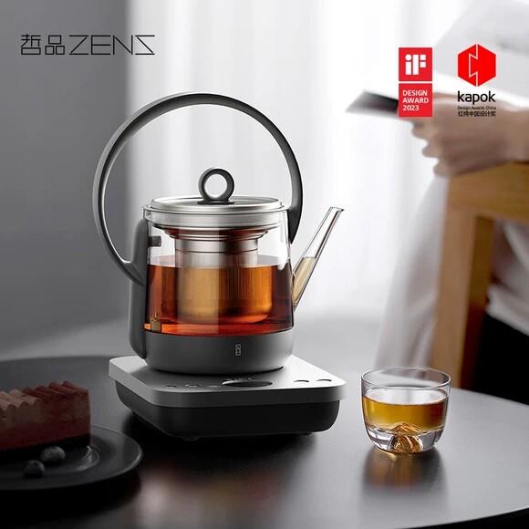 入一静月·提梁壶全自动上水烧水壶办公室家用多功能恒温煮茶器