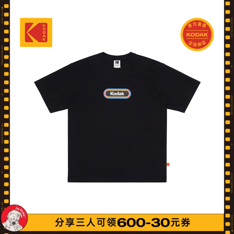 Kodak柯达男女同款时尚潮流短袖