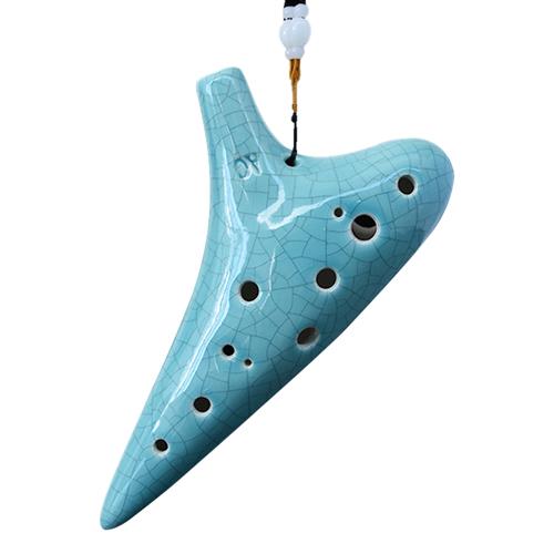 高档陶笛12孔 初学中音C调送6孔学生成人六孔专业款Yac十二孔 陶