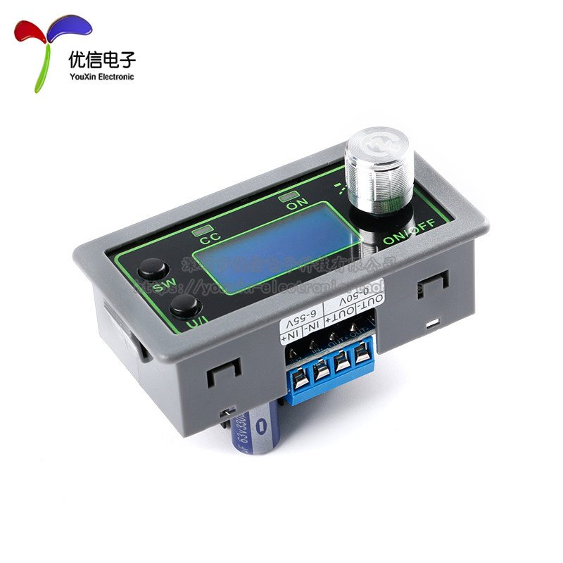 可调电源模块 50V5A12A20A数控降压 电压电流表恒压恒流直流稳压