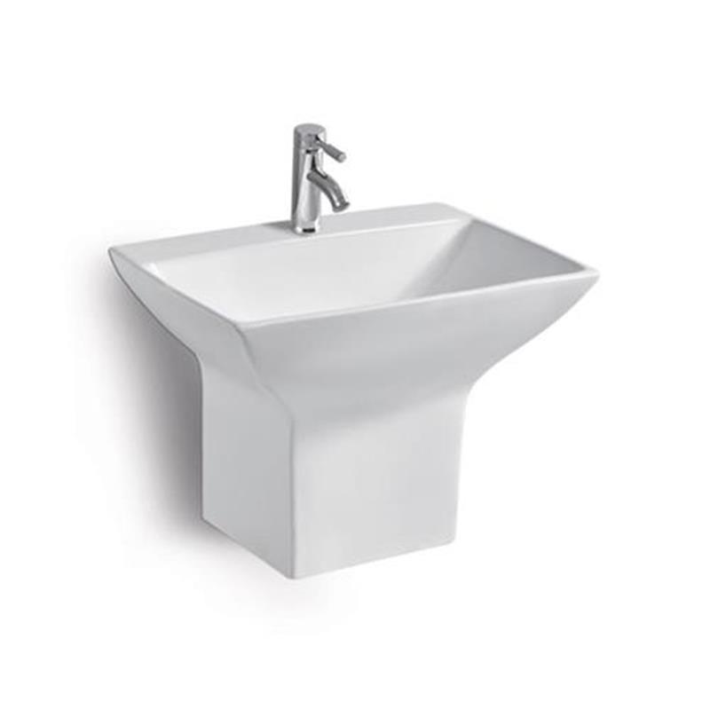Neuw hand basin simple corner balcony wall hanging washbasi