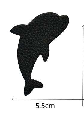 Black self complement leather l sofa stickers car seat she