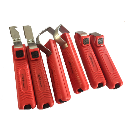 极速Electrician wire stripper knife rubber handle  hand stri