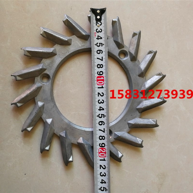 玉米精播机勺盘精播器排种盘18勺正反转播种勺老钱中A18勺播种盘