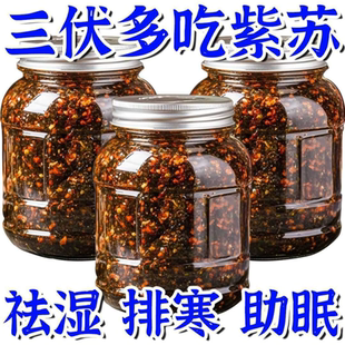 降价冲量 正宗紫苏酱紫苏酱老牌子紫苏酱拌面拌饭新鲜香辣神器