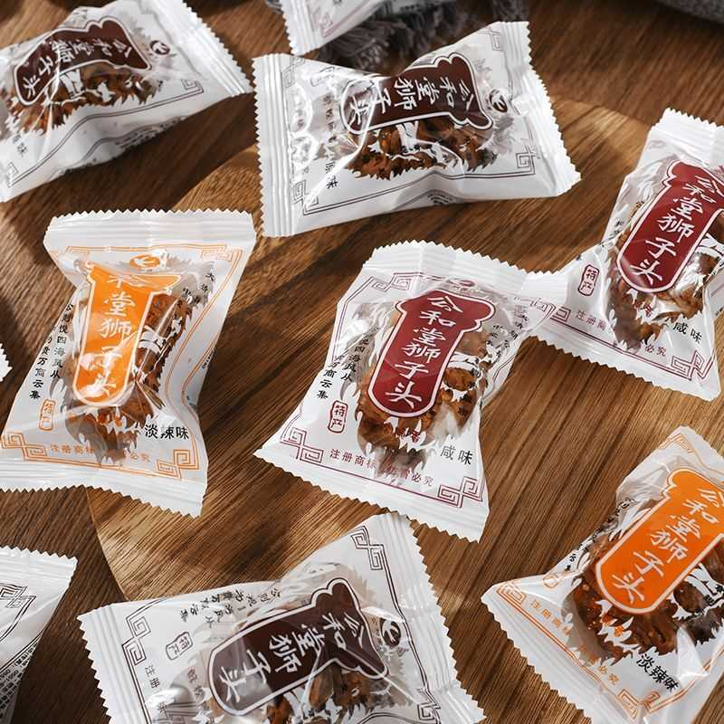 狮子头麻花公和堂安徽合肥特产非遗传统小吃酥脆糕点儿时的味道