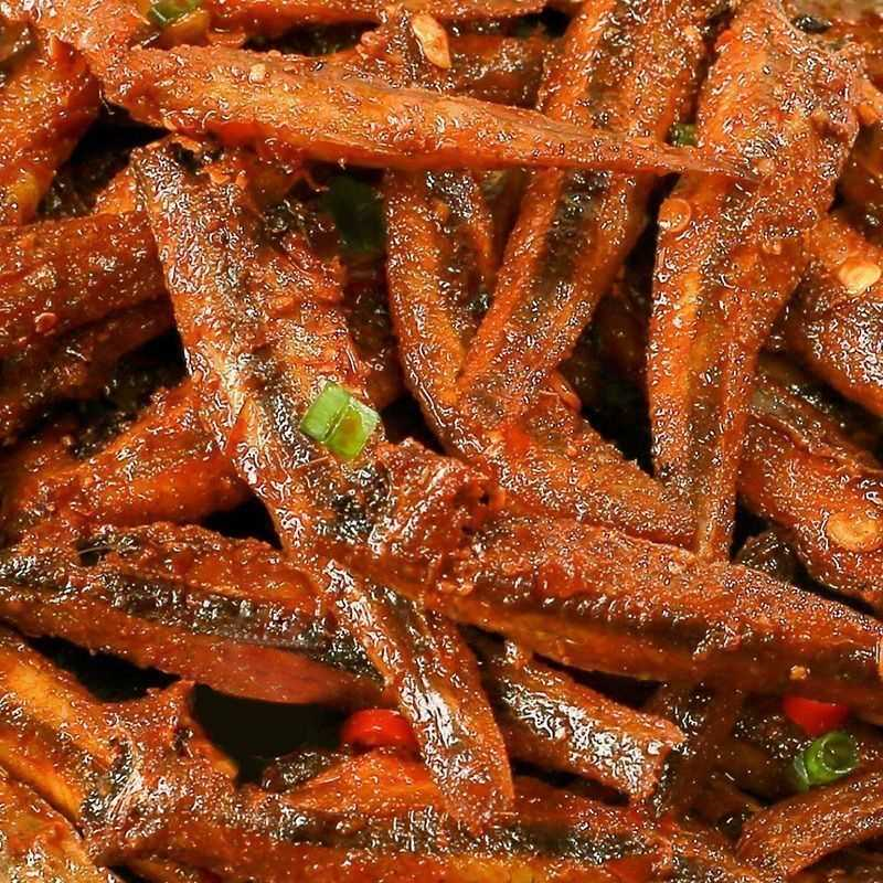 【特惠100包】劲辣小鱼仔湖南特产鱼干香辣毛毛鱼麻辣解馋零食5包