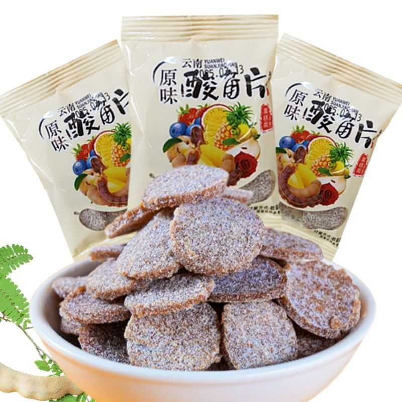 云南甜酸角云南特产酸角片酸甜角罗望子果脯蜜饯休闲零食独立包装