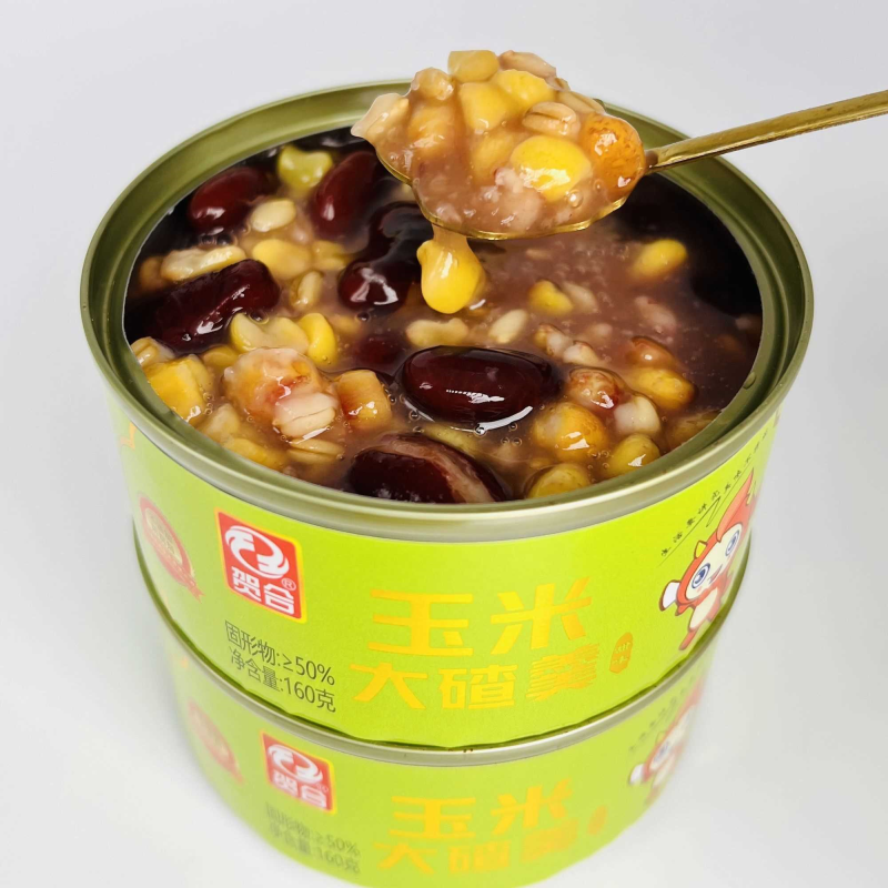 贺合玉米大碴羹粘碴子粥玉米糁粘苞米五谷杂粮罐头