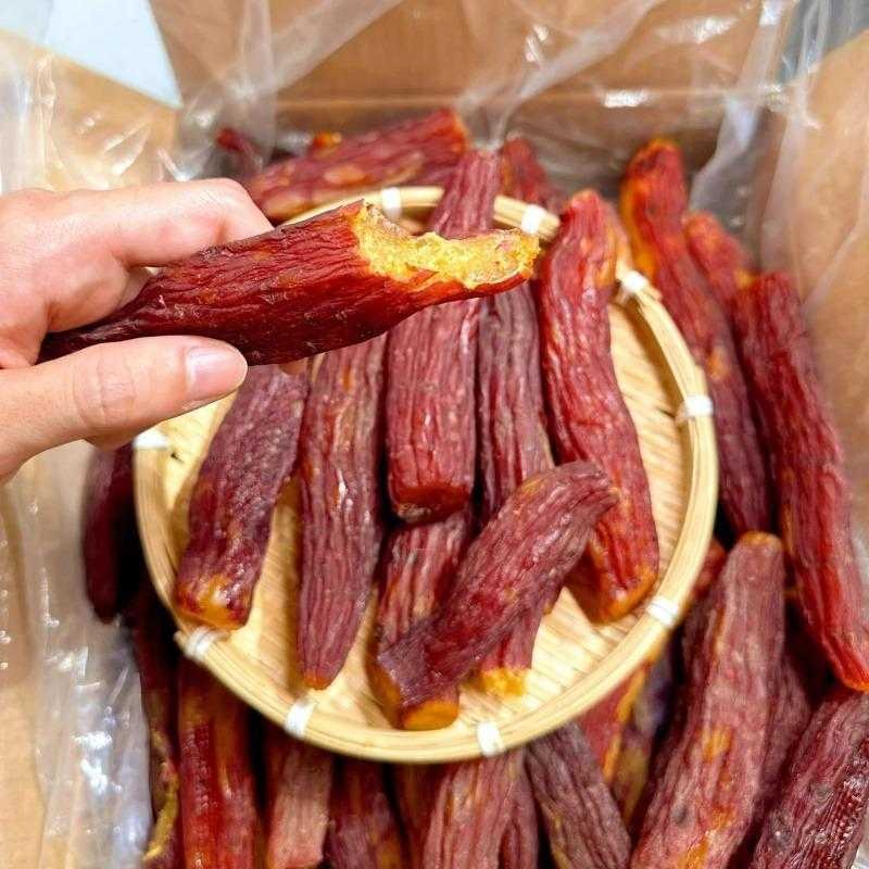 正宗整根红瑶红薯干烤密薯带皮软糯香甜烤地瓜干低脂代餐开袋即食