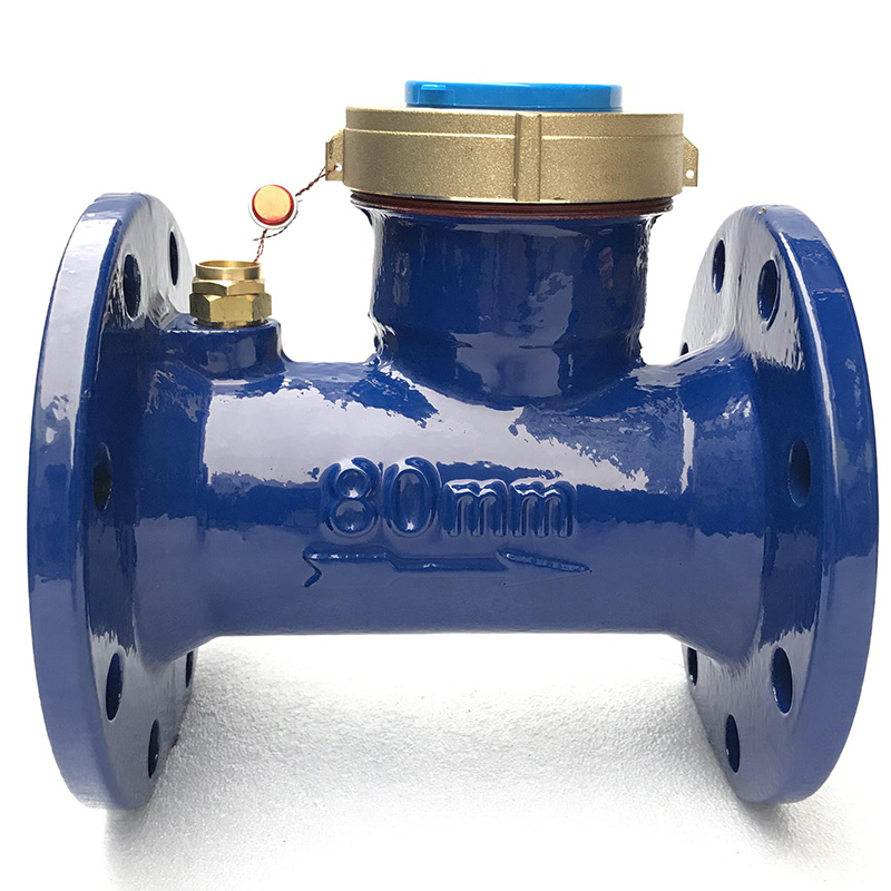 国标LXL螺翼式水平DN80/100/125法兰冷水表3寸4寸6寸热水表大叶轮