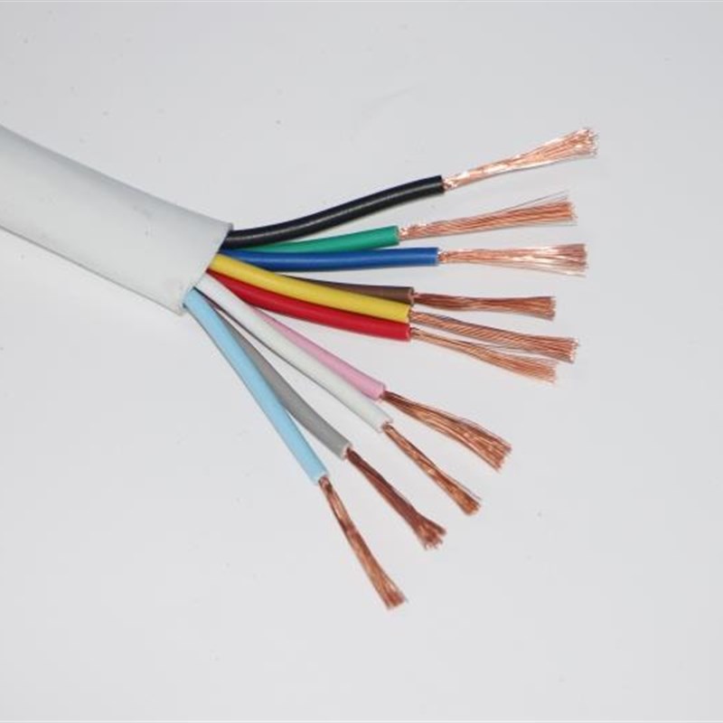 纯铜芯RVV14 16 18 20 25 32芯0.3 0.5 0.75平方信号控制电缆电线