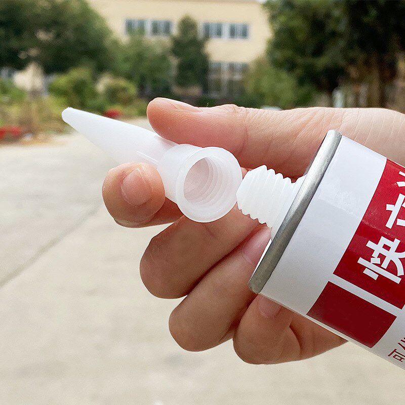 热销玻璃胶嘴打胶神器通用塑料胶头硬胶密封细硅胶帽胶枪嘴
