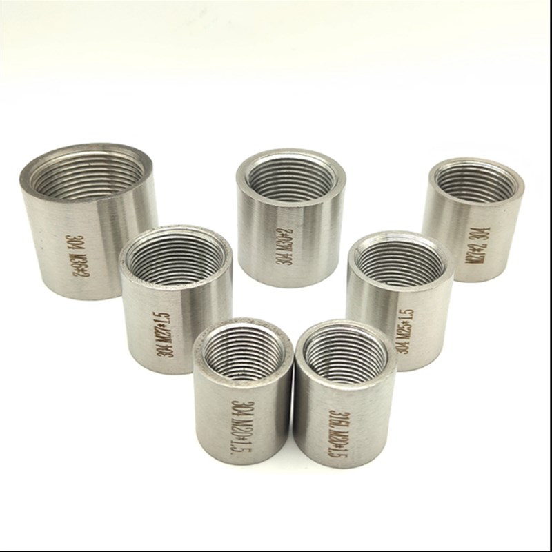 热销304不锈钢加长压力表接头M16/18/20/22/24/27*1.5内螺纹管接