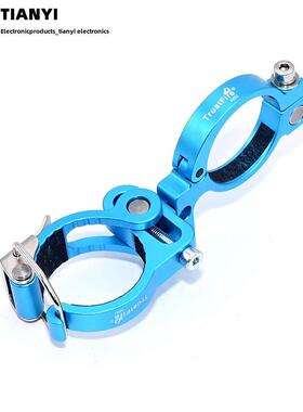 铝合金多功能自行车夹亮灯持有人Trustfire自行车照明手电筒夹