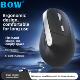 Bow人体工学无线蓝牙双模鼠标笔记本电脑静音垂直可充电鼠标 女