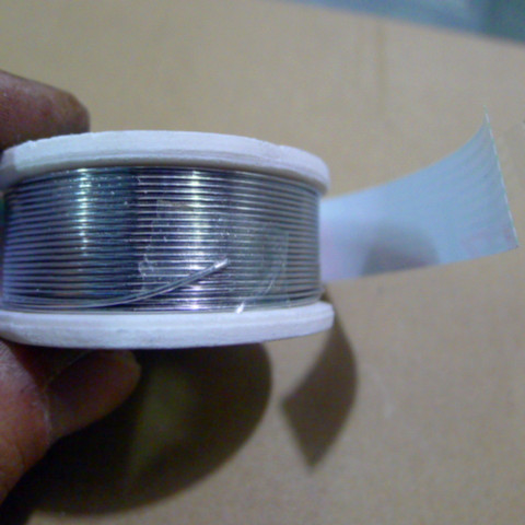 热销小63焊锡丝初学者用 含松香可以直接用含锡量高DIY 家用