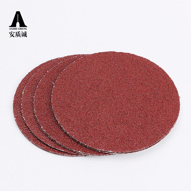 热销打磨抛光神器植绒砂纸打磨片5寸自粘角磨机磨盘墙面木头工具