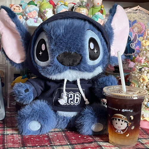 史迪仔玩偶史迪奇毛绒玩具公仔背带裤款生日礼物送女友闺蜜520