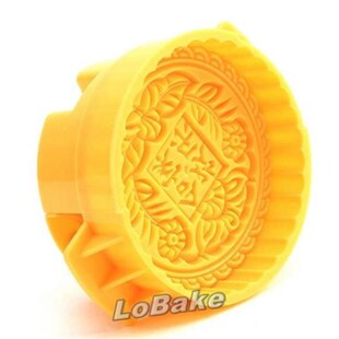 极速250g round big ape plastic tradional mooncake mold wh