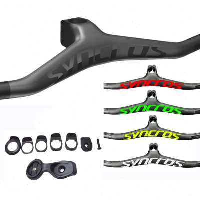 全碳纤维山地自行车一体车把燕把立管负25 17 8 度配垫圈码表架