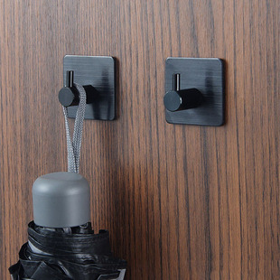 极速1PC Self Adhesive Hook Home Kitchen Wall Door Hooks Key