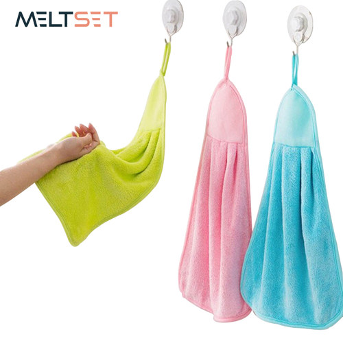 好货44*28cm Fiber Face Hand Cloth Kitchen House Cleaning Han