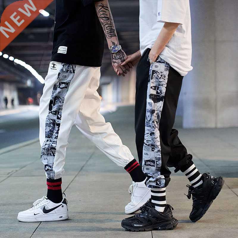 Joggers Anime Print Sweatpants for Men 2022 Fashion rend Cas