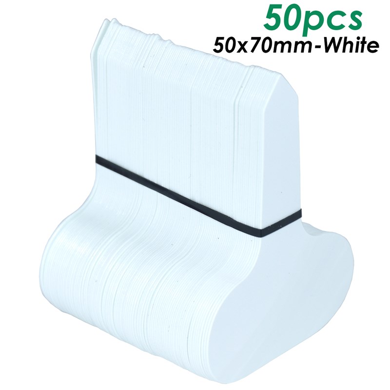 50PCS Garden Plant Labels Marker 50*70MM Colorful Classifica