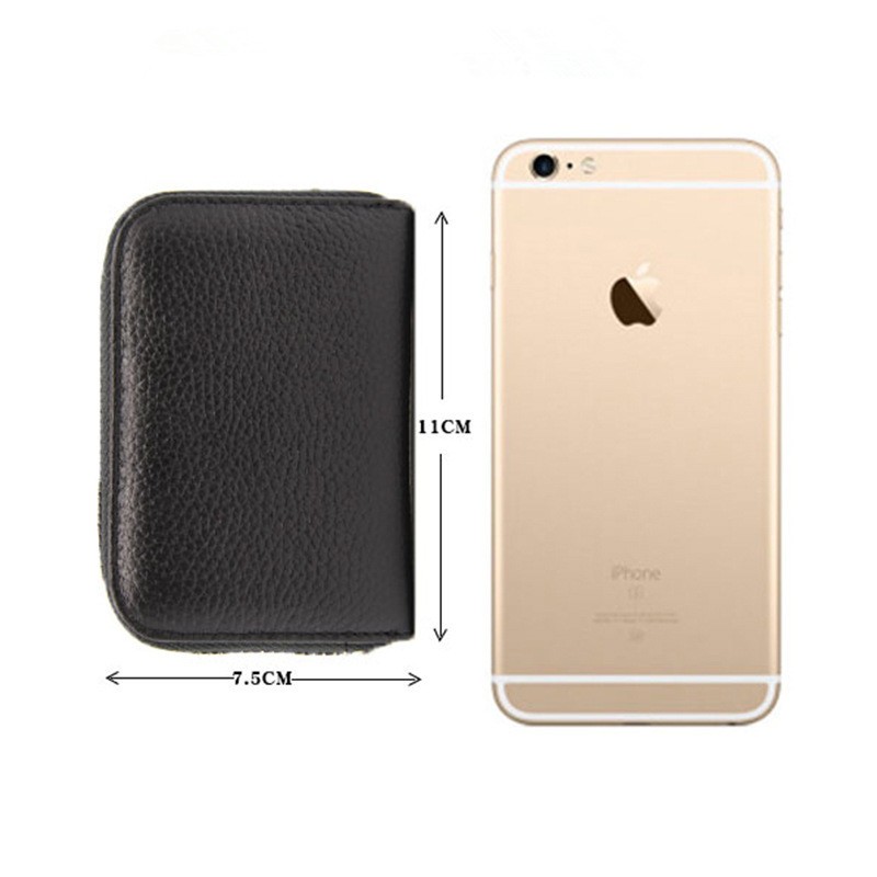 Women Business Card Holder Cow Leather