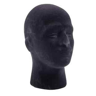 Male Styrofoam Foam Mannequin Manikin Head Model Wigs